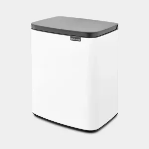 Bo Waste Bin, 12L -White