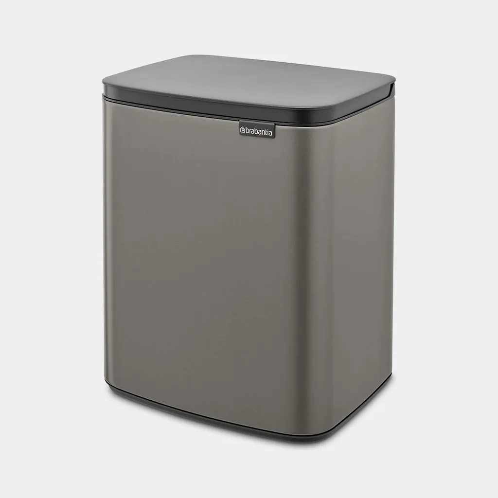 Bo Waste Bin, 12L -White