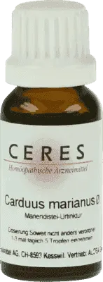 CERES Carduus marianus, How to lower cholesterol levels, type 2 diabetes, liver cirrhosis