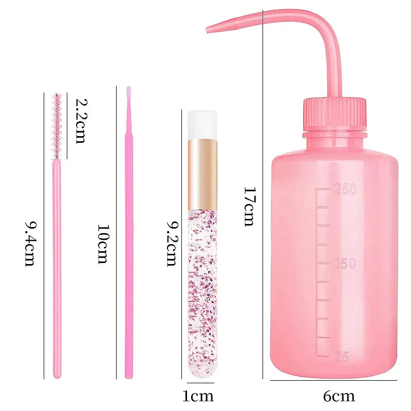 Crystal Makeup Brush Tool Set