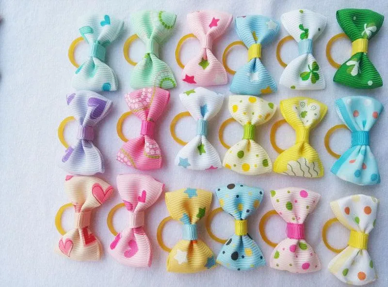 Cute Ribbon Hair Bows for Pets