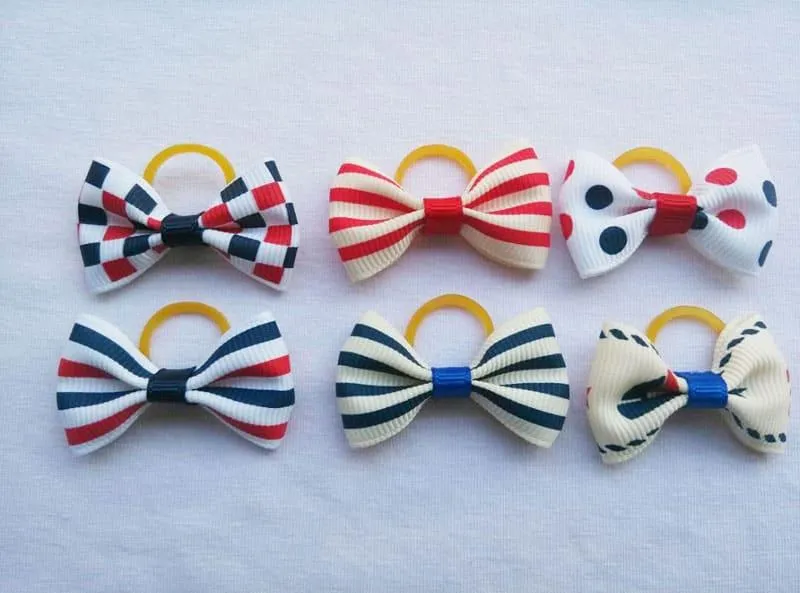 Cute Ribbon Hair Bows for Pets