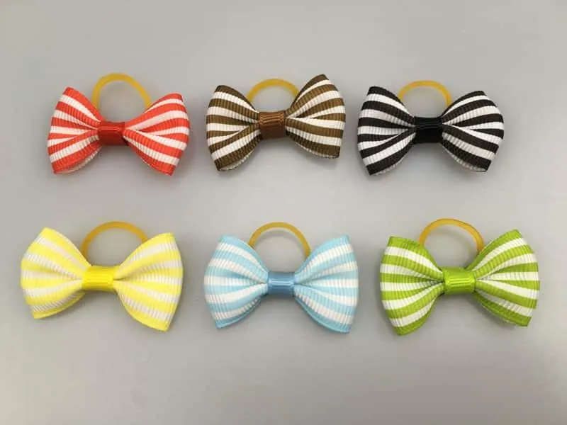 Cute Ribbon Hair Bows for Pets