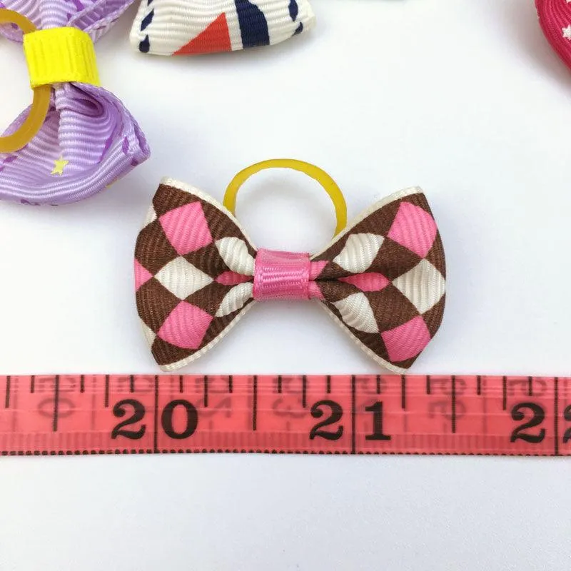 Cute Ribbon Hair Bows for Pets