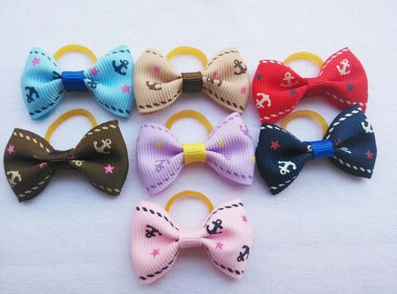 Cute Ribbon Hair Bows for Pets