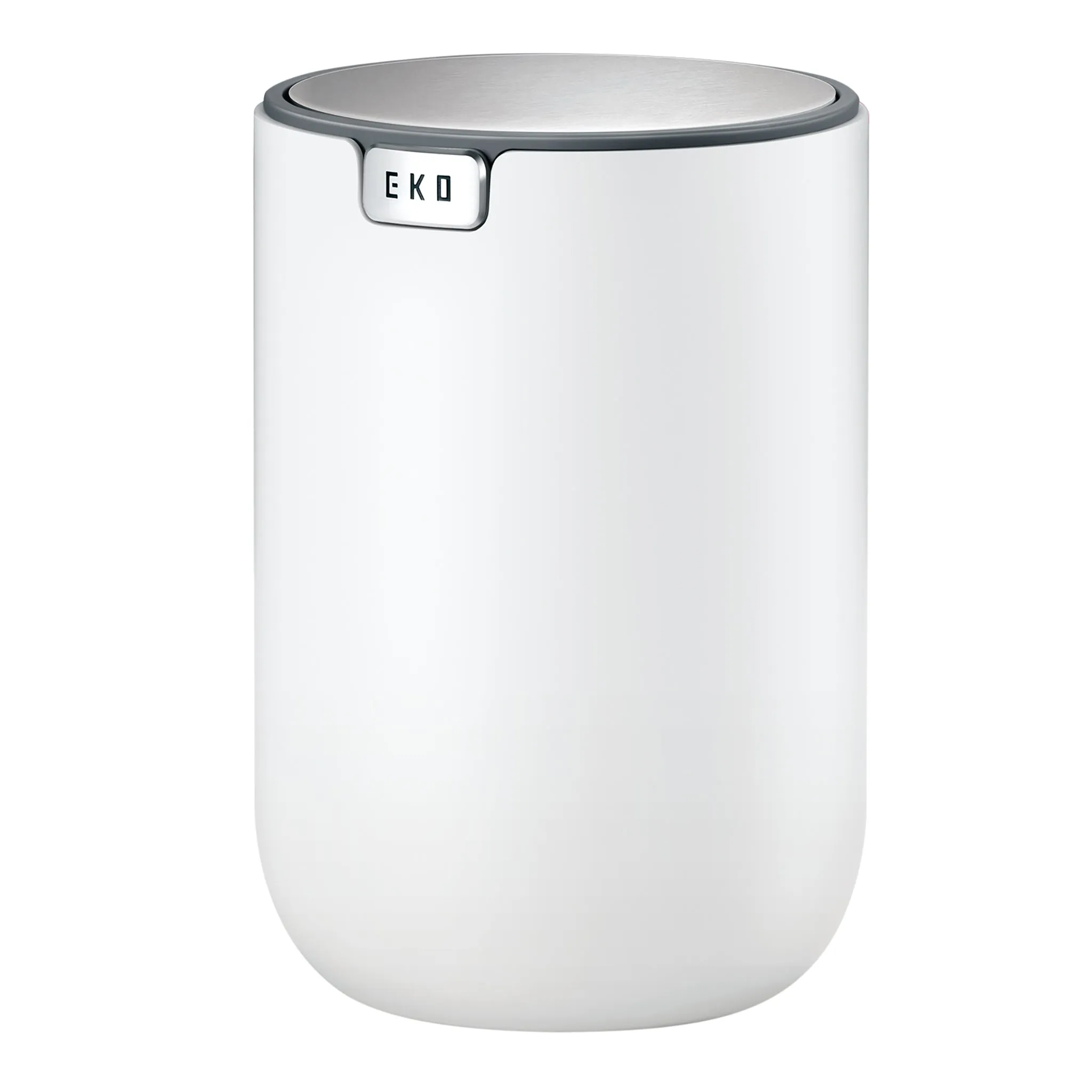 Fandy Table Bin with Swing-Top Lid - White 1.5L / 0.4 Gal