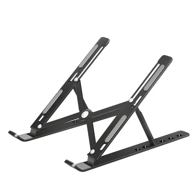 Foldable Laptop Stand Aluminum Notebook Support for Macbook Air Pro Pc Portable Computer Bracket Holder for Desk