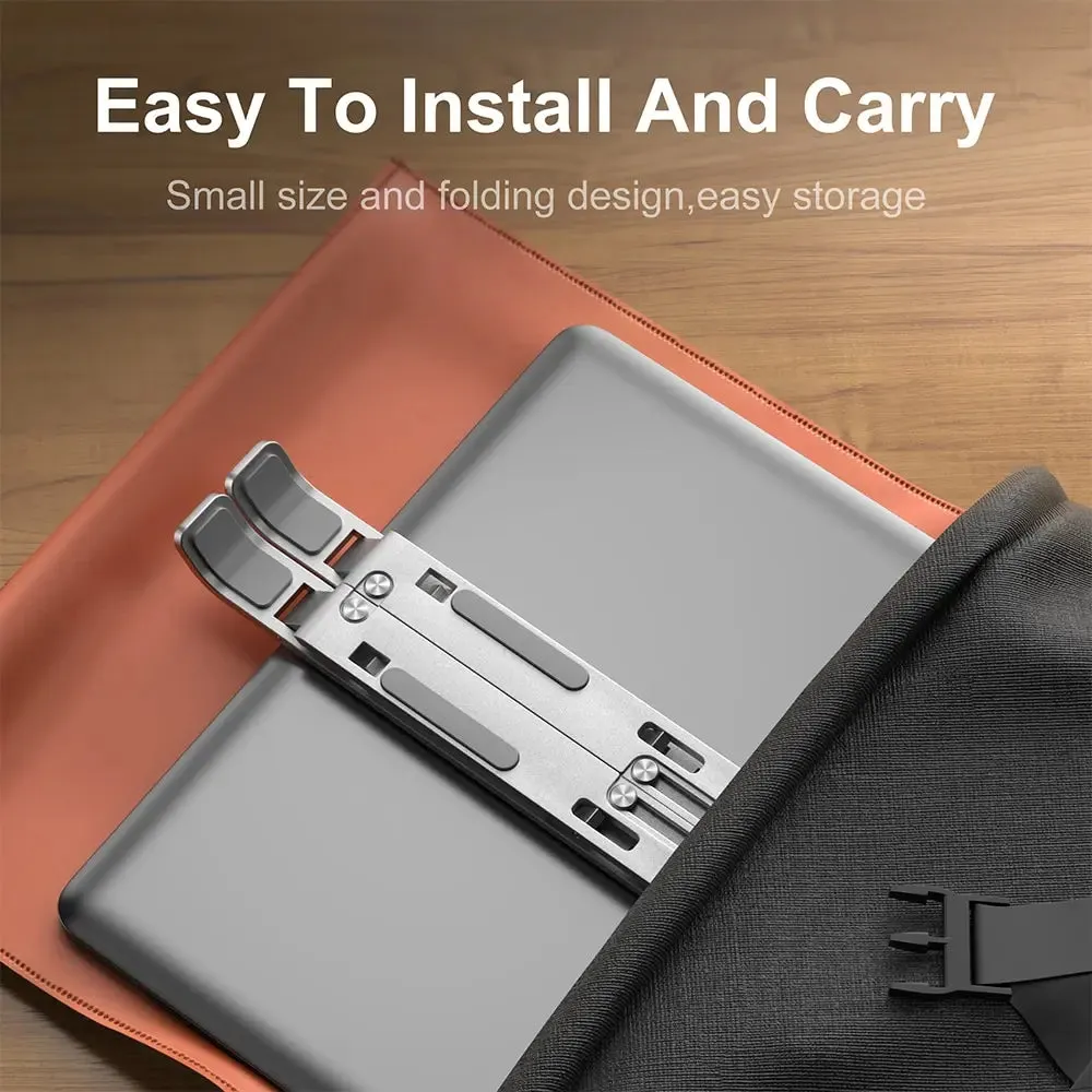 Foldable Laptop Stand Aluminum Notebook Support for Macbook Air Pro Pc Portable Computer Bracket Holder for Desk
