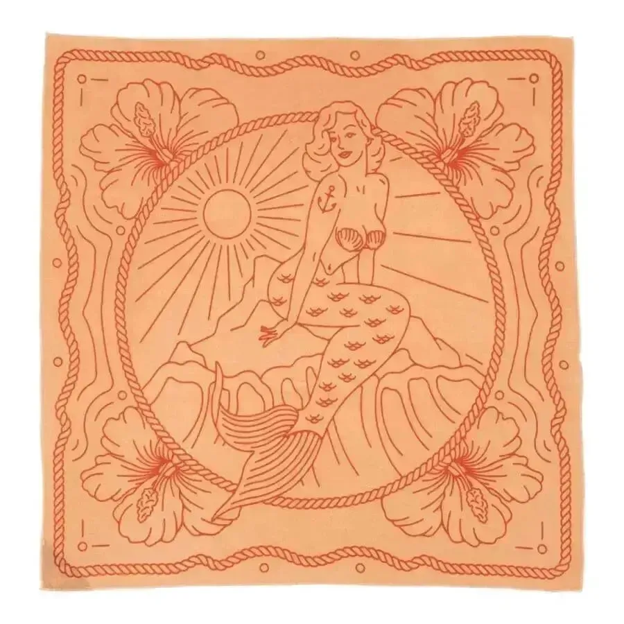 "Sailor's Grave" 100% Organic Cotton Bandana | Design By Nick Catalfamo