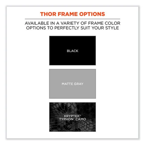 Skullerz Thor Safety Glasses, Kryptek Tyhpon Nylon Impact Frame, Clear Polycarbonate Lens, Ships In 1-3 Business Days