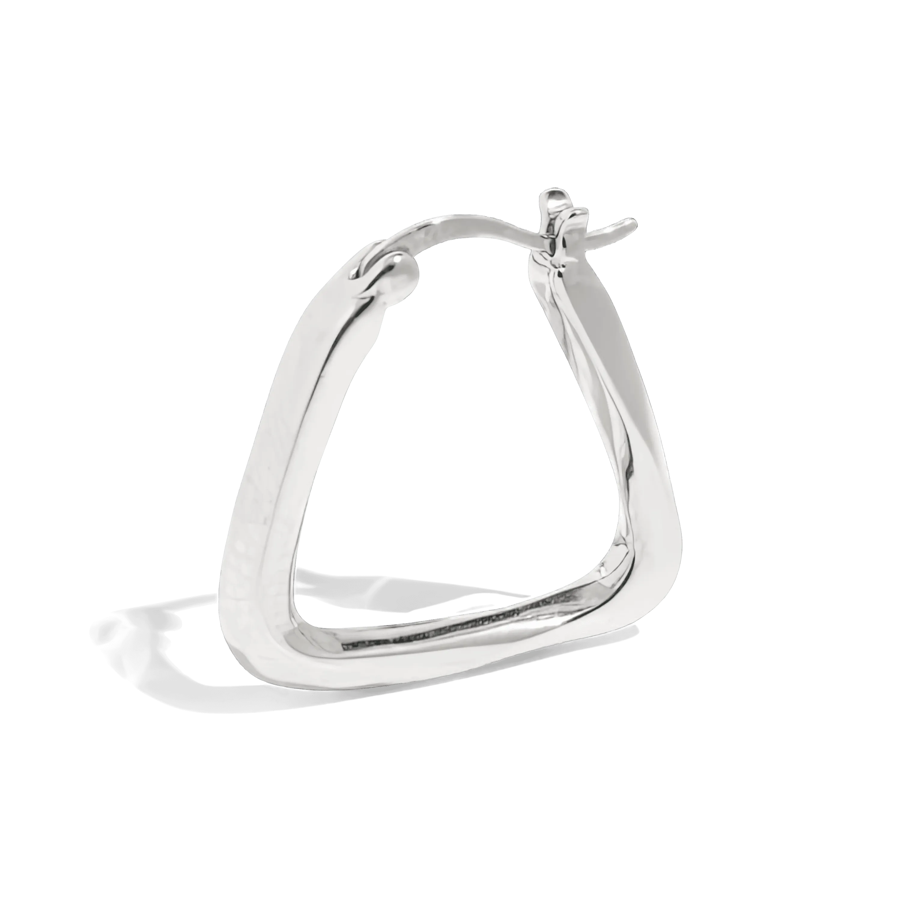 THE BAILEY HOOP  - sterling silver